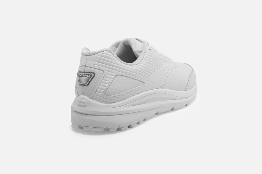 Brooks Running Shoes Womens White - Addiction Walker 2 - 9306-UKRFH